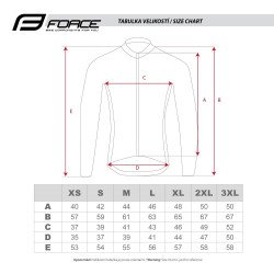 Jersey FORCE SMOOTH BLUE