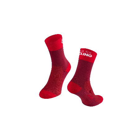 Meias FORCE DIVIDED VERMELHO