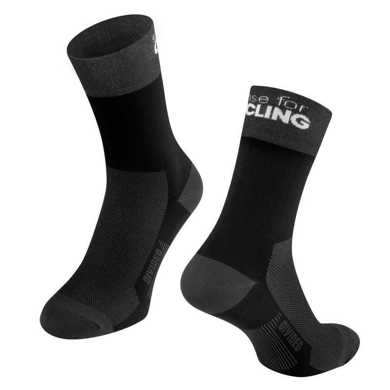 Des chaussettes FORCE DIVIDED NOIR