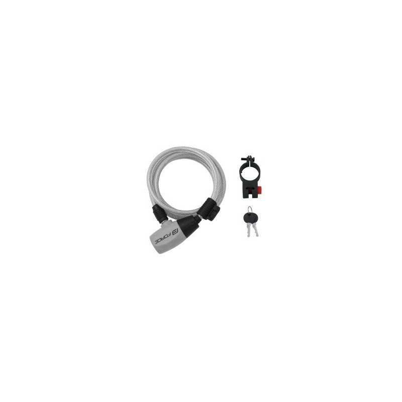 Espiral de bloqueo con soporte Force Componentes 185cm-8mm