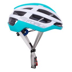 Casque Force FORCE LYNX BLANC-TURQUOISE