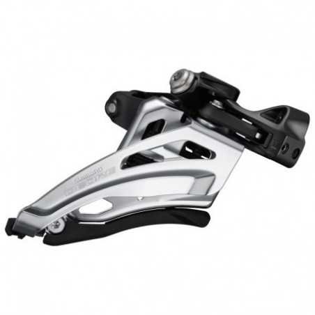 FRONT DERAILLEUR 2X10 SPEEDS DEORE ABRAÇ. MÉD. 