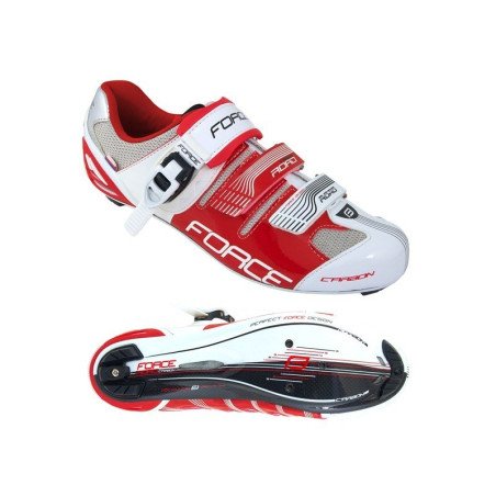 Sapatos Force Road Carbono VERMELHO