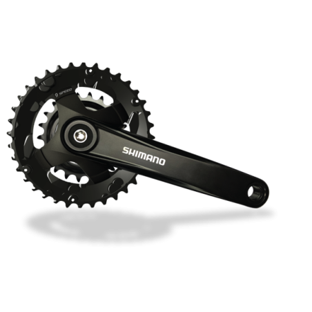 CRANKSET MT101-2 9V 175MM 36/22