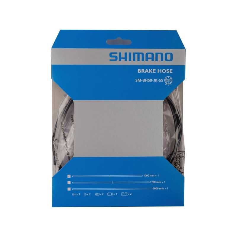 TUBO HIDRÁULICO BTT SM-BH59-JK 1000MM PRETO