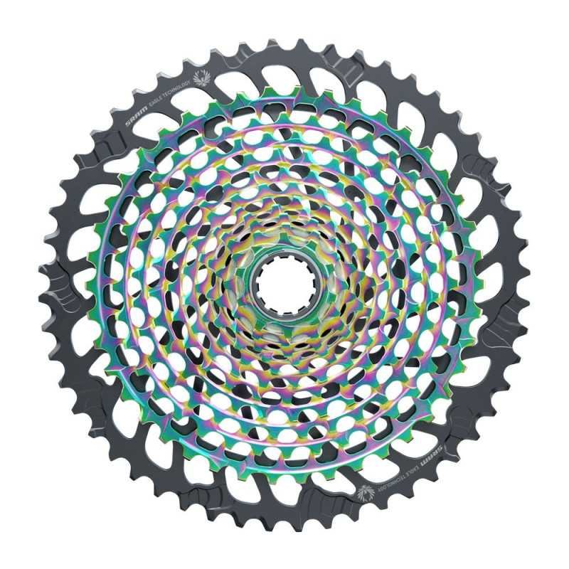 CASSETTE XG-1299 XX1 10-52 12-SPEED RAINBOW CASSETTE XG-1299 XX1 10-52 12-SPEED RAINBOW