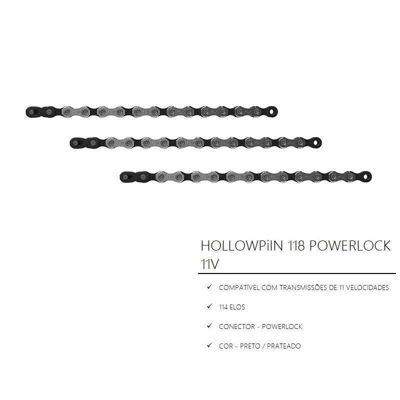 CADENA PC X1 HOLLOWPIIN 118 11 VELOC.. CADENA PC X1 HOLLOWPIIN 118 11 VELOC..