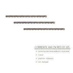 CORRENTE AXS RED D1 114 ELOS 12 VELOC.