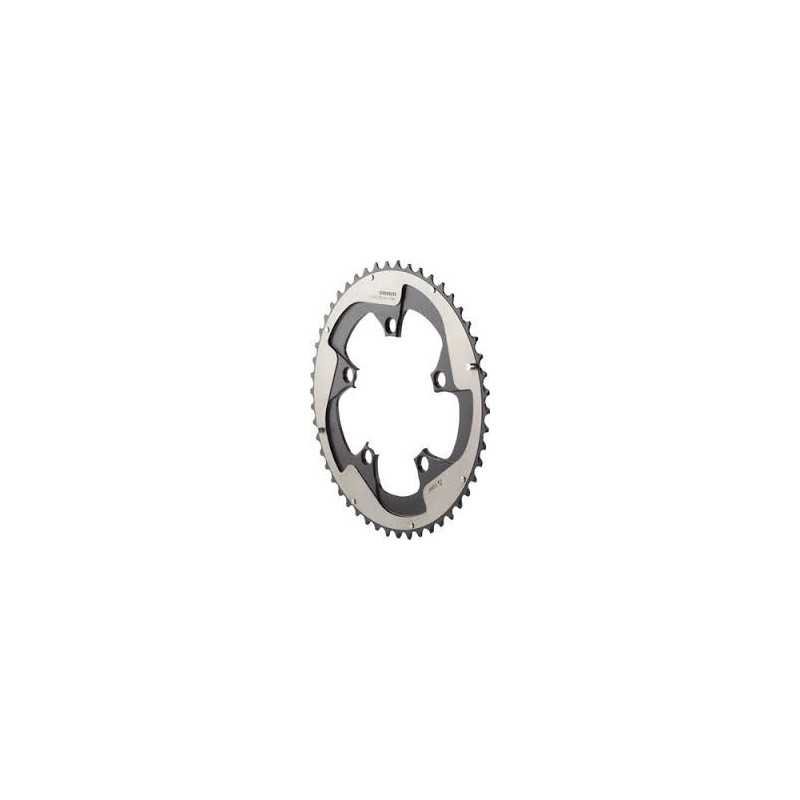 CHAINRING RED22 50T 110 BCD 5MM BB30/GXP 11 SPEED ALUMINUM GRAY CHAINRING RED22 50T 110 BCD 5MM BB30/GXP 11 SPEED ALUMINUM GRAY