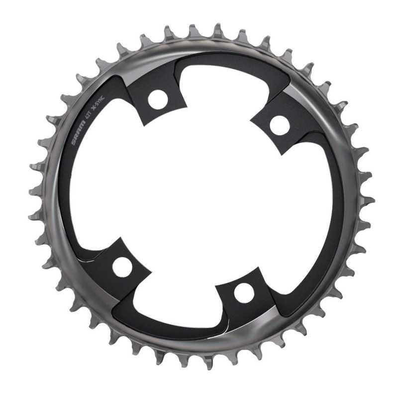 CHAINRING 42T 107 BCD 12 SPEED ALUMINUM BLACK CHAINRING 42T 107 BCD 12 SPEED ALUMINUM BLACK