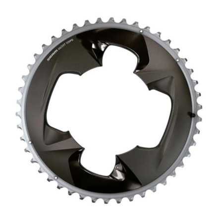 CHAINRING 46T 107 BCD 2X12 SPEED ALUMINUM GRAY POLAR