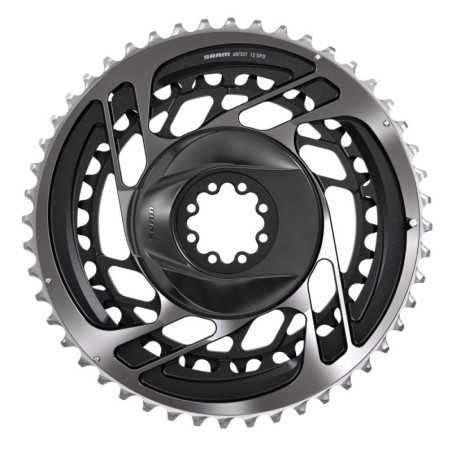 CHAINRING 48/35T DIRECT MOUNT 12 SPEED ALUMINUM GRAY POLAR