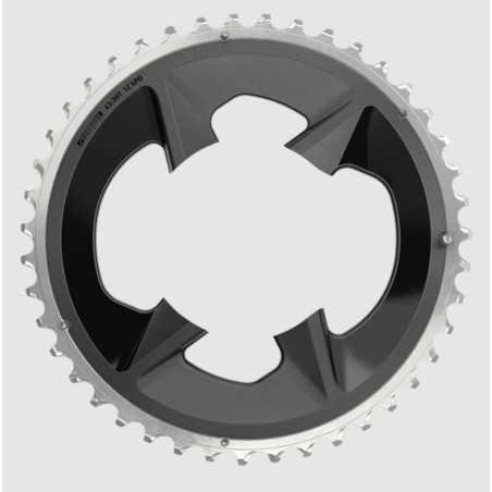 CHAINRING 46T 107 BCD RIVAL AXS 2X12 SPEED ALUMINUM BLACK