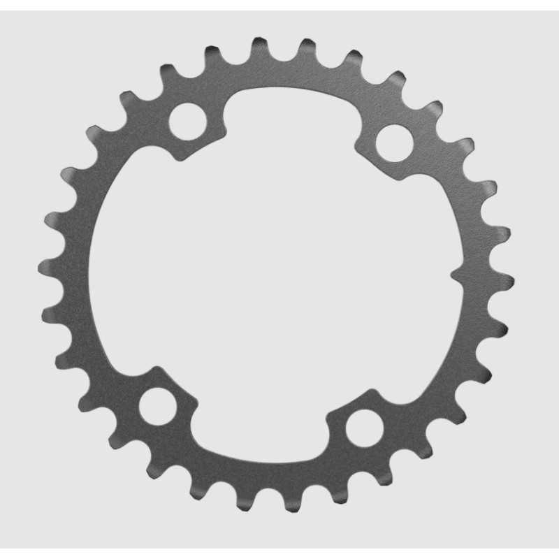 CHAINRING 33T 107 BCD RIVAL AXS 2X12 SPEED ALUMINUM BLACK CHAINRING 33T 107 BCD RIVAL AXS 2X12 SPEED ALUMINUM BLACK