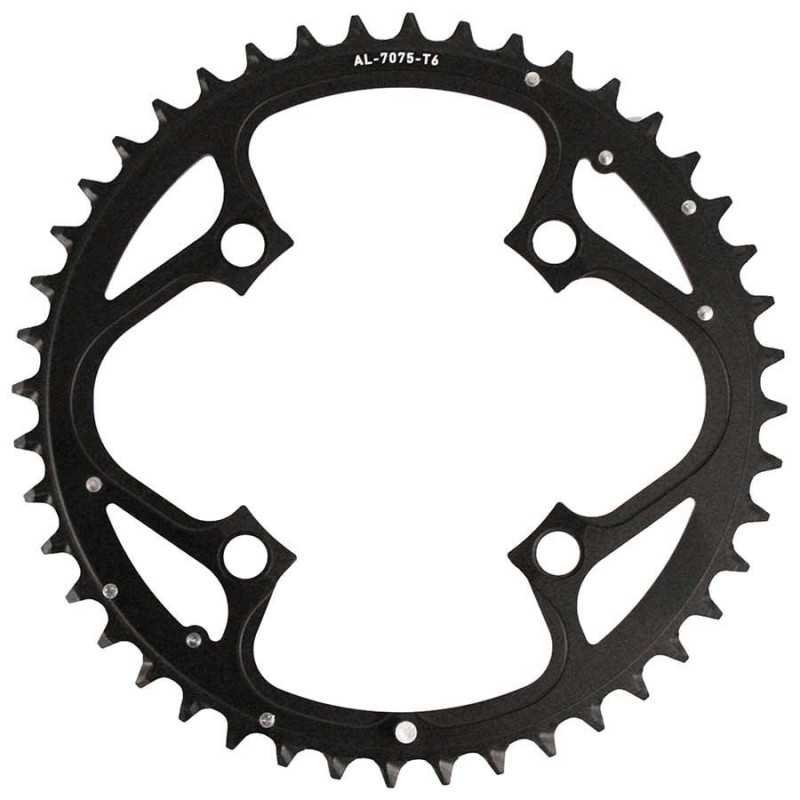 PLATEAU 44D 104 BCD 4MM ALUMINIUM NOIR PLATEAU 44D 104 BCD 4MM ALUMINIUM NOIR