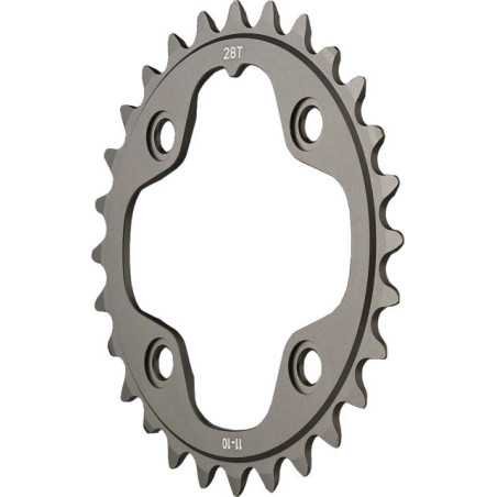 CHAINRING 26T XX 80 BCD 3MM 10 SPEED ALUMINUM GRAY
