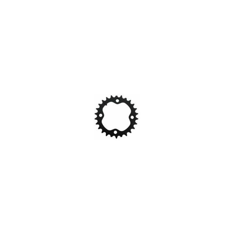 CHAINRING 26T 80 BCD 2X10 SPEED ALUMINUM BLACK CHAINRING 26T 80 BCD 2X10 SPEED ALUMINUM BLACK