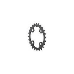 PLATEAU 22D 64 BCD 10 VITESSES ALUMINIUM NOIR