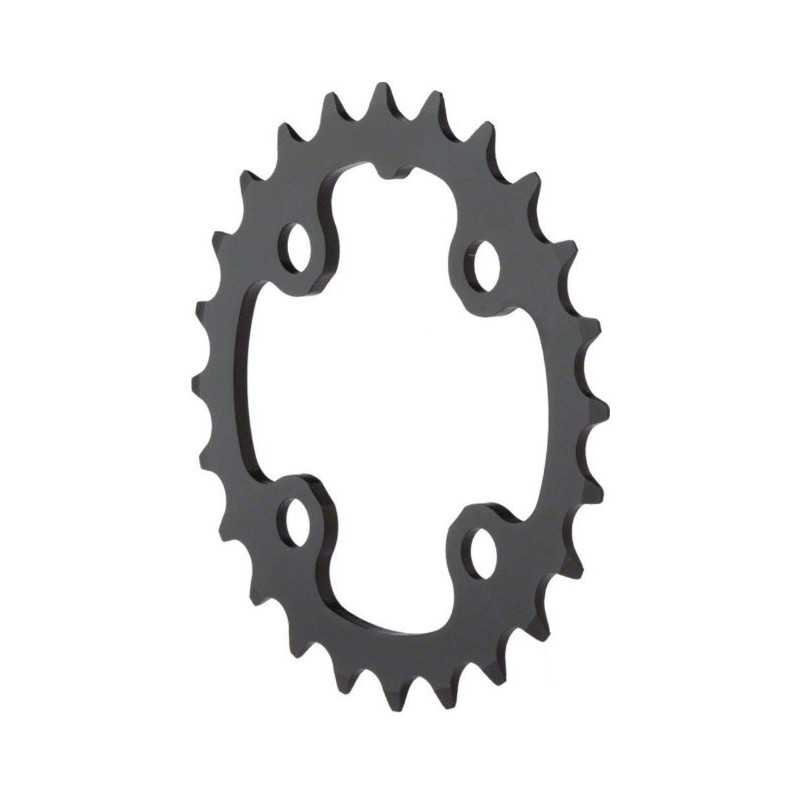 CHAINRING 24T 64 BCD 2X11 SPEED ALUMINUM BLACK