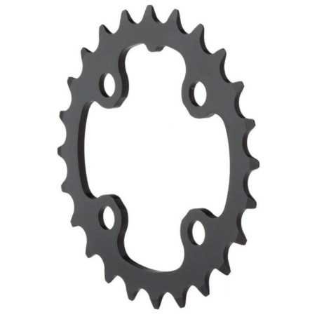 CHAINRING 24T 64 BCD 2X11 SPEED ALUMINUM BLACK