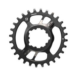 PRATO PEDALEIRO MTB 30 DIRECT MOUNT 3MM 11 VELOC. AÇO PRETO