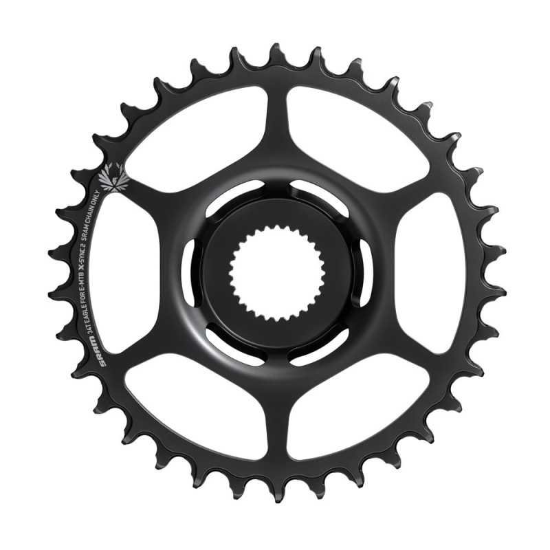 CHAINRING 34T DIRECT MOUNT 5MM EAGLE BOSCH 11/12 SPEED STEEL CHAINRING 34T DIRECT MOUNT 5MM EAGLE BOSCH 11/12 SPEED STEEL