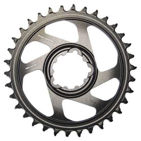 CHAINRING 36T DIRECT MOUNT 6MM 12 SPEED X01/XX1 ALUMINUM BLACK