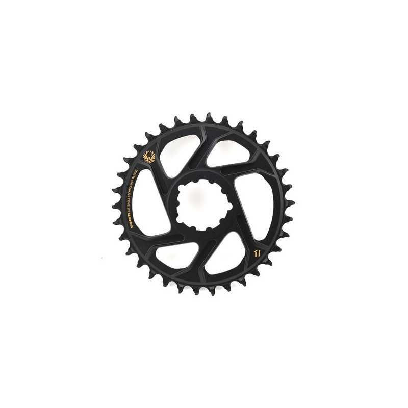 CHAINRING 34T DIRECT MOUNT 6MM 12 SPEED X01/XX1 ALUMINUM GOLDENO CHAINRING 34T DIRECT MOUNT 6MM 12 SPEED X01/XX1 ALUMINUM GOLDENO