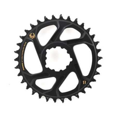 CHAINRING 34T DIRECT MOUNT 6MM 12 SPEED X01/XX1 ALUMINUM GOLDENO