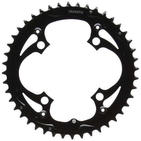 CHAINRING 44T 104 BCD STEEL BLACK MATE