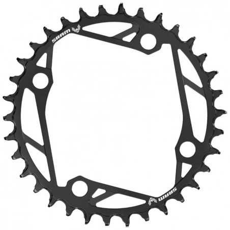 CHAINRING T-TYPE 34T STEEL 104 BLACK