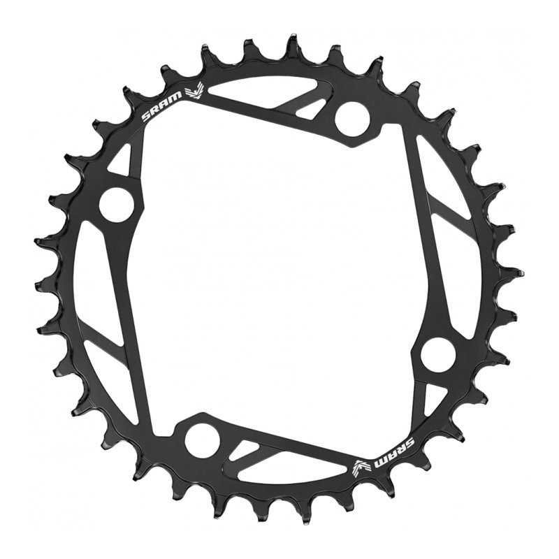 CHAINRING T-TYPE 36T STEEL 104 BLACK CHAINRING T-TYPE 36T STEEL 104 BLACK