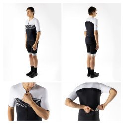 Jersey FORCE ART Noir/Blanc