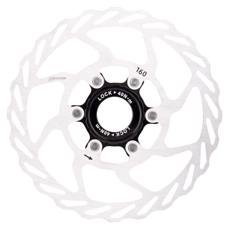 DISCO DE FRENO FORCE CENTER LOCK 160MM 424001 DISCO DE FRENO FORCE CENTER LOCK 160MM 424001
