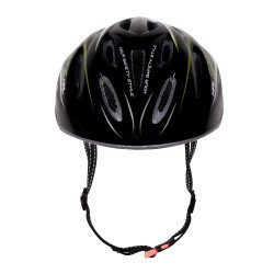 Casque FORCE HAL NOIR-VERT-BLANC