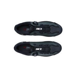 Des chaussures SIDI VTT GRAVEL VERT FONCÉ NOIR