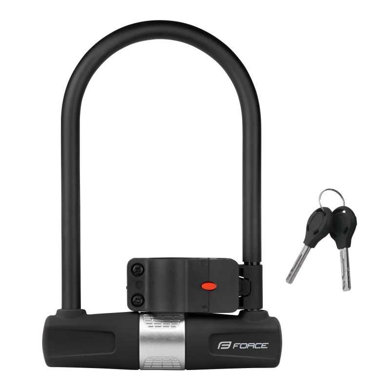 Candado FORCE con soporte 11,5cm X 18,9cm negro Candado FORCE con soporte 11,5cm X 18,9cm negro
