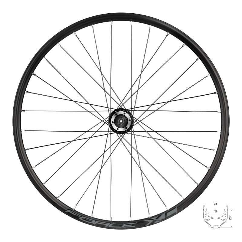 ROUE AVANT DISQUE FORCE XC 26" 559X19, 804332 6B32SH ROUE AVANT DISQUE FORCE XC 26" 559X19, 804332 6B32SH