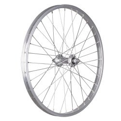 FRONT WHEEL RMX 20, PRATEADO 406X20 HUB F80428