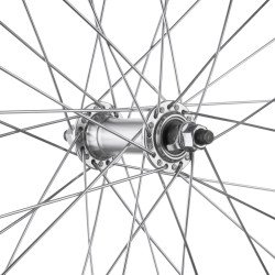 FRONT WHEEL RMX 20, PRATEADO 406X20 HUB F80428