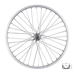 REAR WHEEL RMX 20 406X20 PRATA HUB F80429