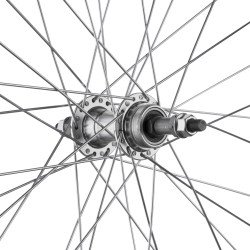 REAR WHEEL RMX 20 406X20 PRATA HUB F80429