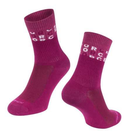 Calcetines FORCE MESA ROSA