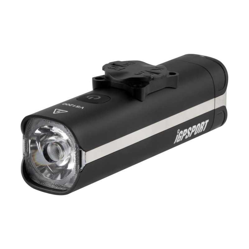 Luz frente IGPSport VS1200 com suporte M82