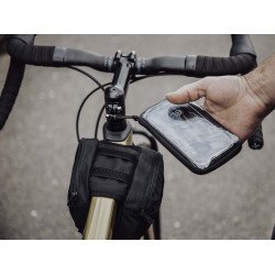 Seat bag FORCE DUAL smartphone black