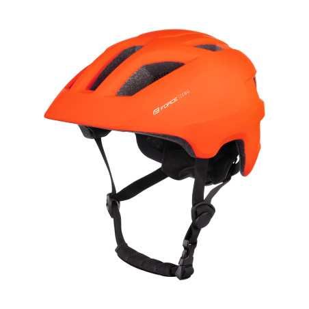 Capacete FORCE ZEBU com luz laranja