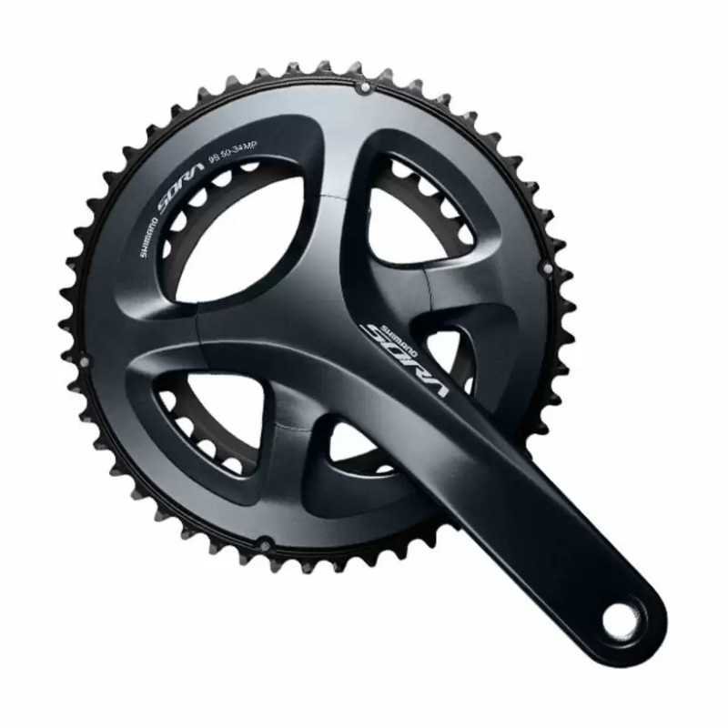 CRANKSET 175MM 50-34D (2 PEçAS) S/ DISCO PROTEçãO 2X9V SORA CRANKSET 175MM 50-34D (2 PEçAS) S/ DISCO PROTEçãO 2X9V SORA