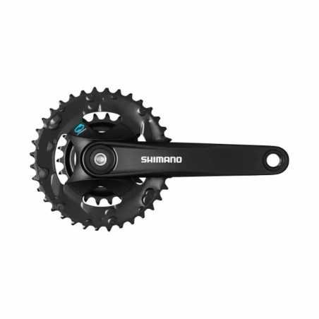 Pedaleiro Duplo 175mm 36-22D Preto 7/8V Altus