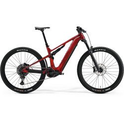 BICICLETA MERIDA eONE-FORTY 675 IV1 750WH COR VERMELHO ESCURO