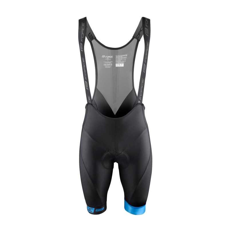 Shorts FORCE F B51 BLACK-BLUE Shorts FORCE F B51 BLACK-BLUE